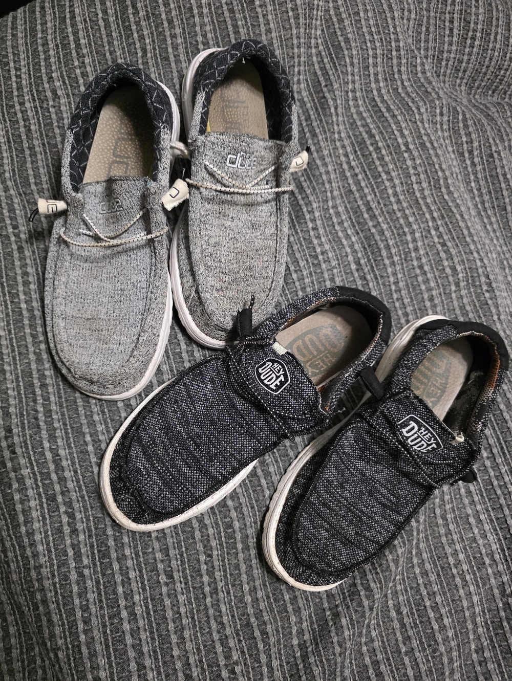 Hey Dudes Men’s WALLY SOX STITCH and WALLY FUNK Size 9